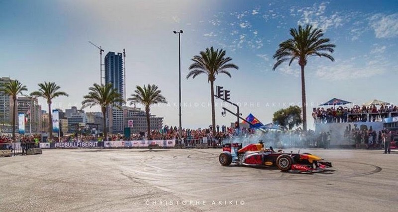 Red Bull F1 Showrun Beirut